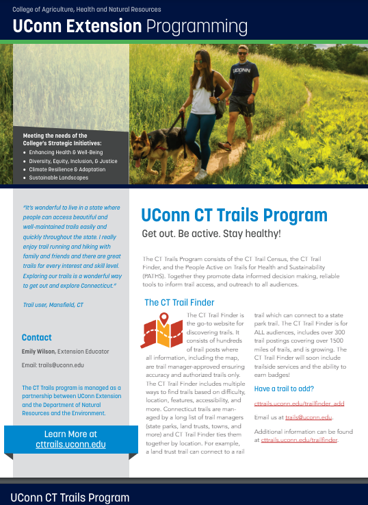 CT Trails Program Factsheet Thumbnail